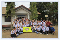 Used Clothes Drive in Thailand, Laos